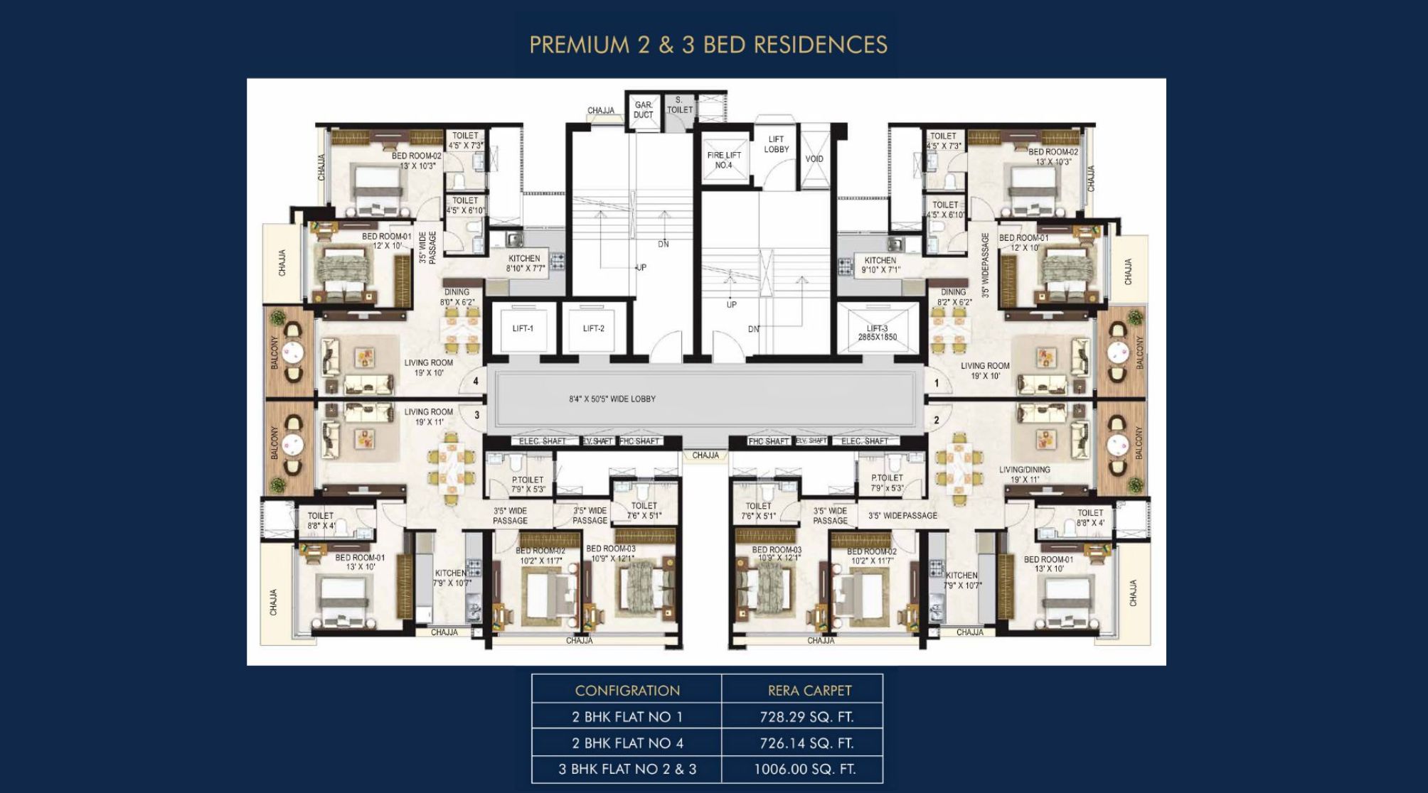 Jaswanti-Jewel-Floor-Plan-Premium-2-&-3-Bed-Residences